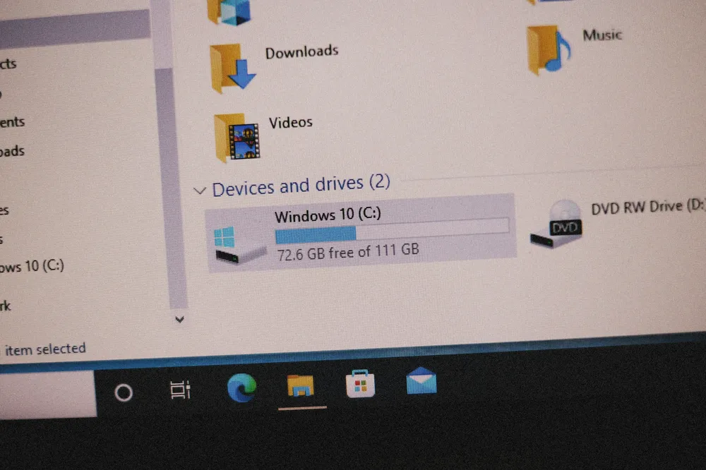 Windows File Explorer Image